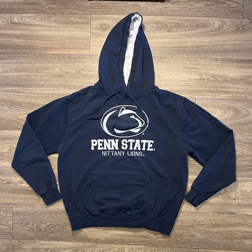 Y2K Penn State University Sz Large pullover hoodie Sweater